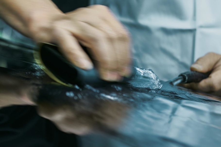 匠の技:水研ぎ