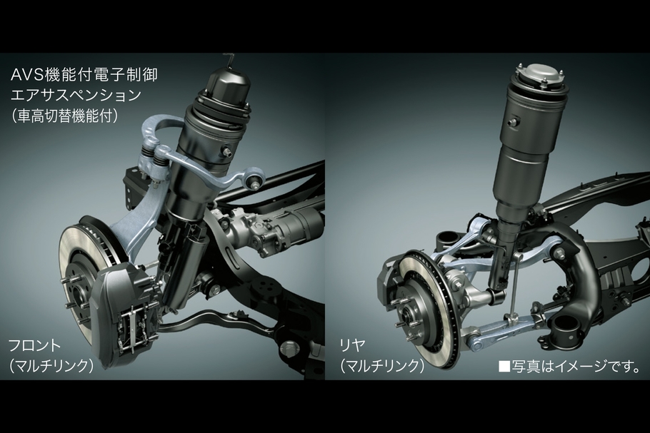 AVS機能付電子制御エアサスペンション