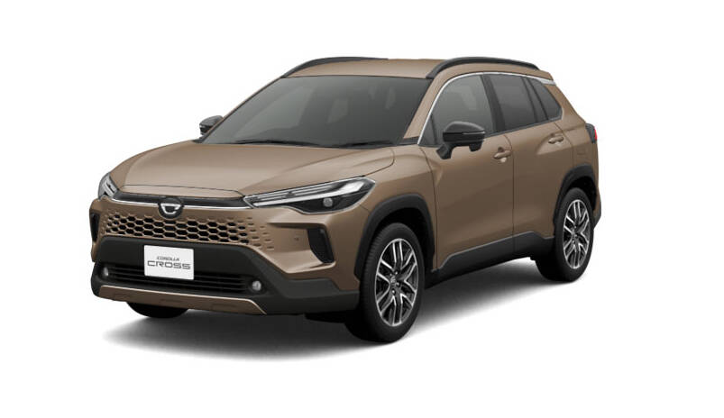 トヨタ博物館購入 新型 カローラクロス 後期 メタルストリーム